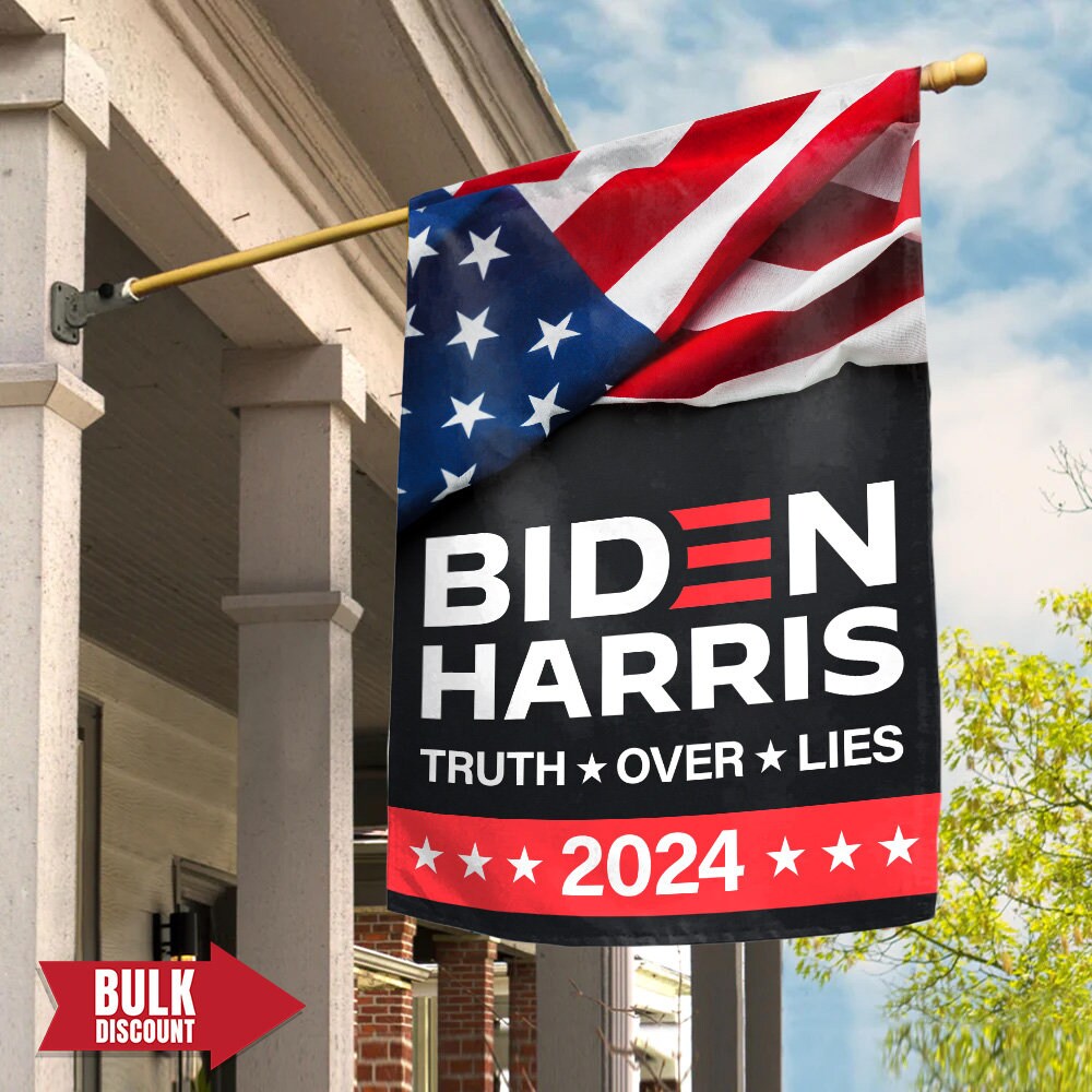 Discover Biden Harris Truth Over Lies Election Flag