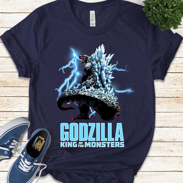 Godzilla King Of Monsters Shirt, Godzilla Shirt, Godzilla Fan Shirt, Fathers Day Gift, Fathers Day, Dinosaur, Jurassic Park ,Godzilla E1KQ06
