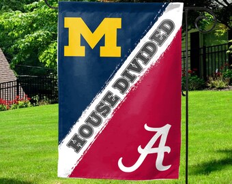 Custom House Divided Flag, Custom Flag, House Divided Flag, Country Flag, School Flag UL2S18