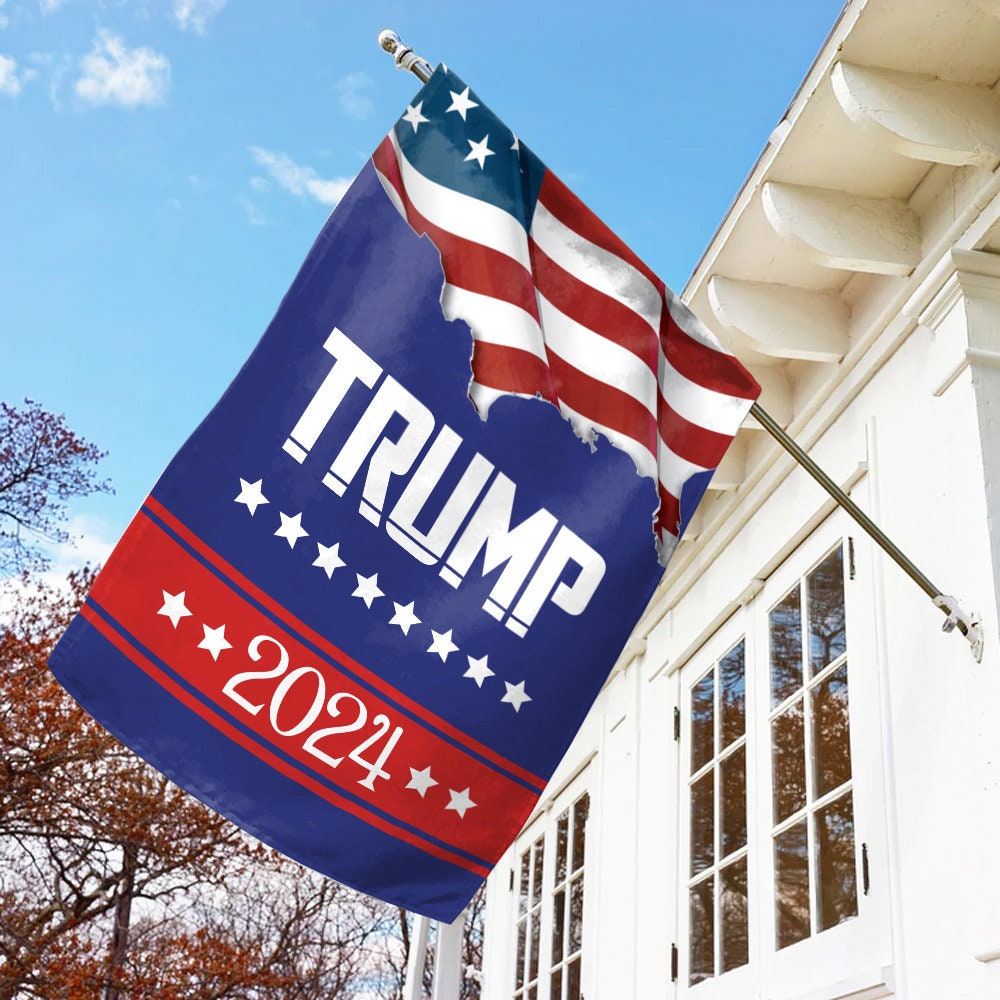 Discover Donald Trump 2024 House Flag