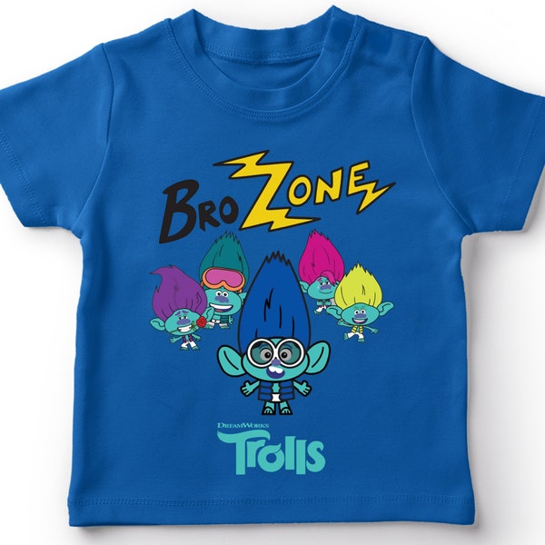 Trolls Band Together Brozonei Shirt, Trolls Band Together Shirt, Queen Poppy Shirt, Trolls Movie Birthday Shirt, Cartoon Movie Shirt E2FZ16