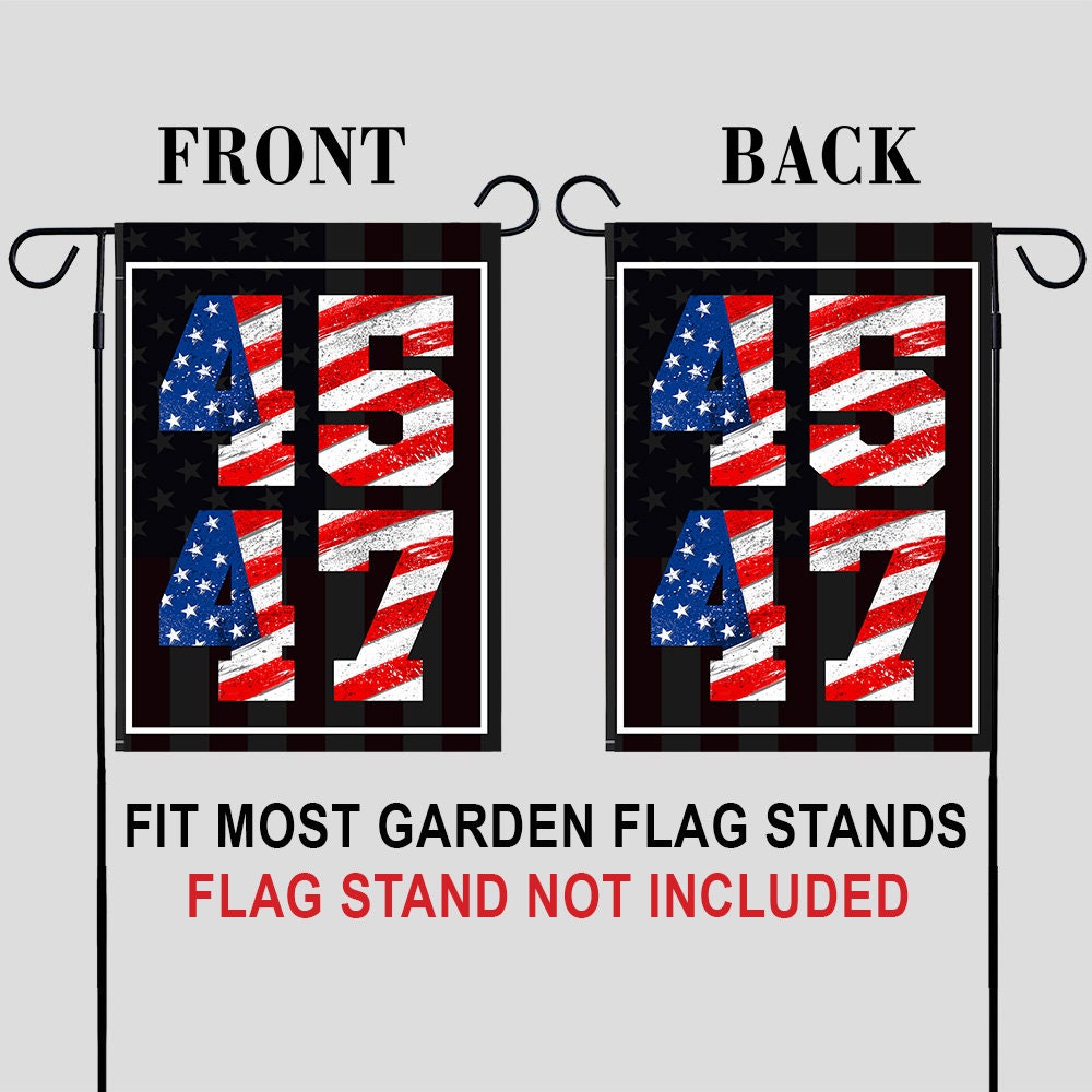 Discover Trump 45 & 47 USA Trump 2024 House Flag