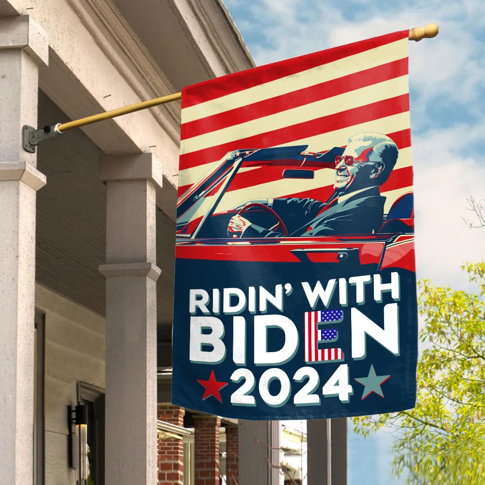 Discover Ridin With Biden 2024 Flag, Biden Harris 2024 Flag, Biden For President Flag
