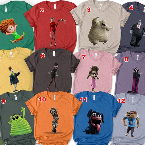 Hotel Transylvania Shirt, Hotel Transylvania Family Birthday Shirt, Dracula Birthday Family Shirt, Hotel Transylvania Party Shirt E2FA11