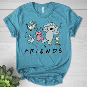 Kindergarten Pre-K Preschool Friends T-Shirt, Student School Shirts, Elephant and Piggie Book Tee, Back to School Teacher Shirt E2E506