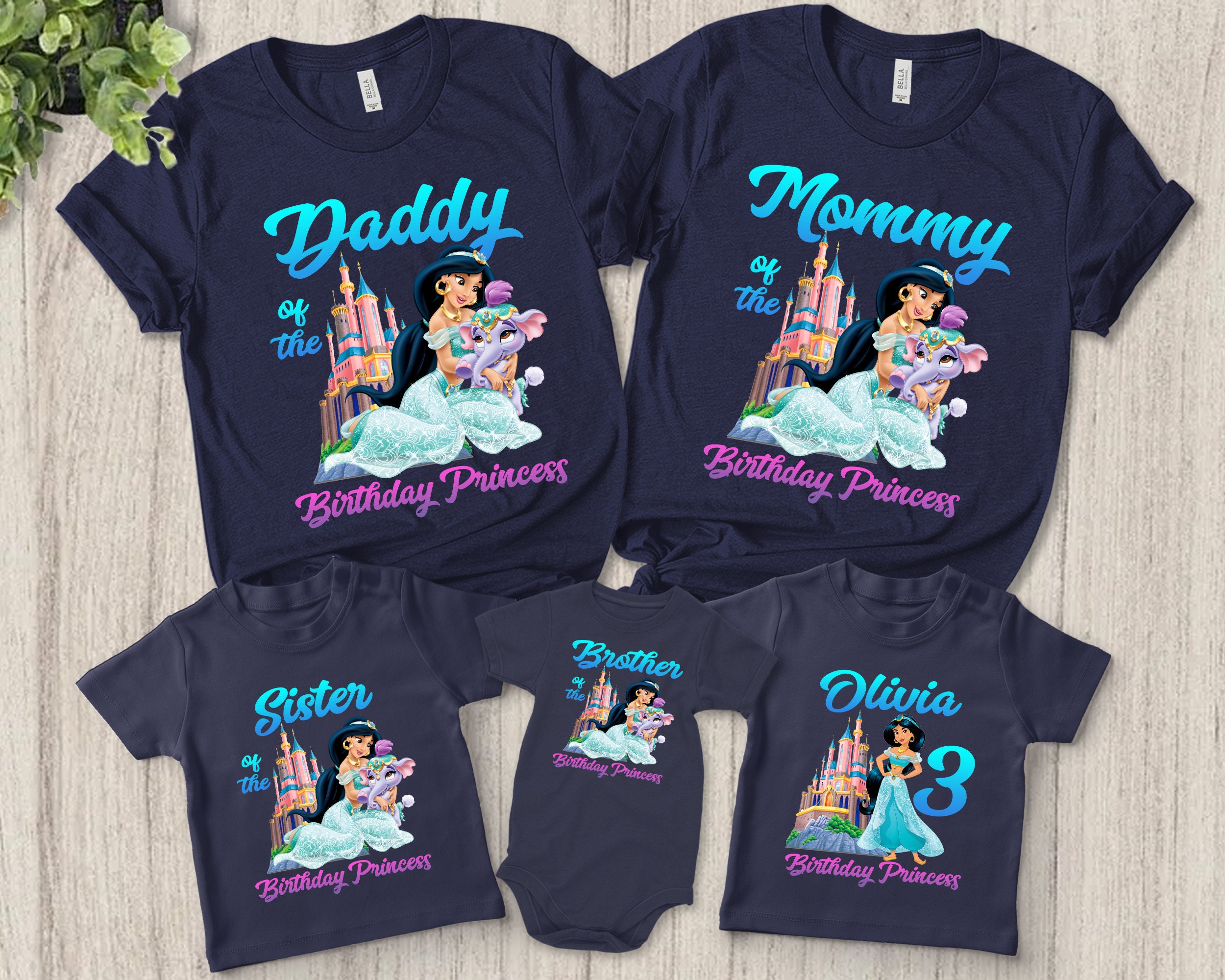 Princess Jasmine Birthday Shirt, Aladdin Birthday Shirt, Jasmine Birthday Outfit, Aladdin Birthday Party, Jasmine Birthday Party