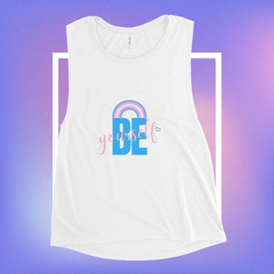 Unisex Transgender Pride Tank Top, Transgender, LGBTQ