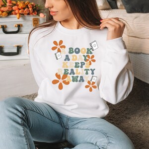 Bookish Crewneck, Booktok, Bookish Sweatshirt, Book Crewneck, Book Sweatshirt, Reading Sweatshirt, Teacher Shirt, Teacher Gift, Bookish Gift