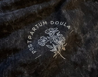 Postpartum Doula Mineral Wash Tee
