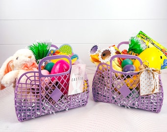 Easter Bag I Easter Basket I Jelly Easter Basket I Easter Purse I Jelly Bag I Jelly Purse I Kids Easter Basket I Girls Easter Basket