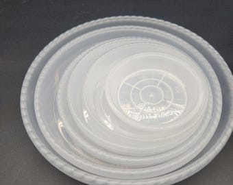 Clear Drip Trays for Various Size Pots | 6 Sizes Available