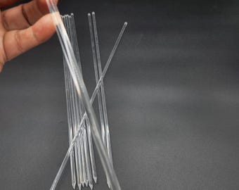 Clear Acrylic Plant Stakes | Climbing Plants Support | Stakes for Aroids, Monstera, Philodendron,  Syngonium