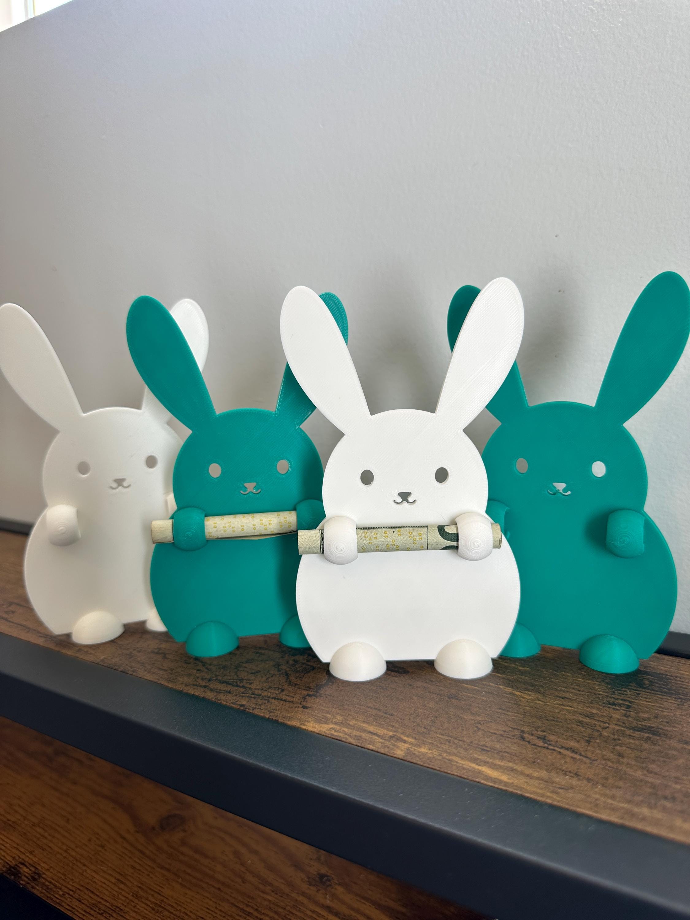 Easter Bunny Money Holder | Easter Gift | Cute Spring Bunny | Perfect gift for Easter! Easter Basket Extras | Seasonal Decor