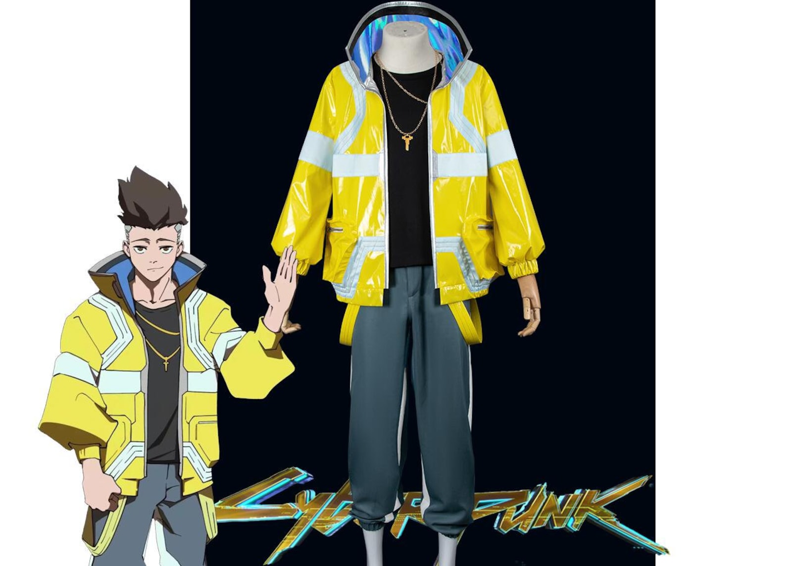Edgerunners David Martinez Veste Cyberpunk 2077 Cosplay Etsy France