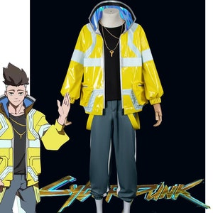 Edgerunners David Martinez Jacket Cyberpunk 2077 Cosplay Costume