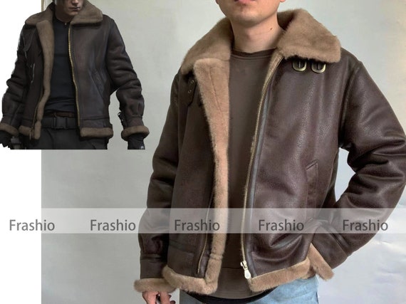 Monogram Mirror Shearling Jacket - Men - Ready to Wear