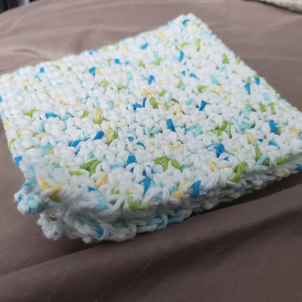 Simple crochet washcloth/dishcloth