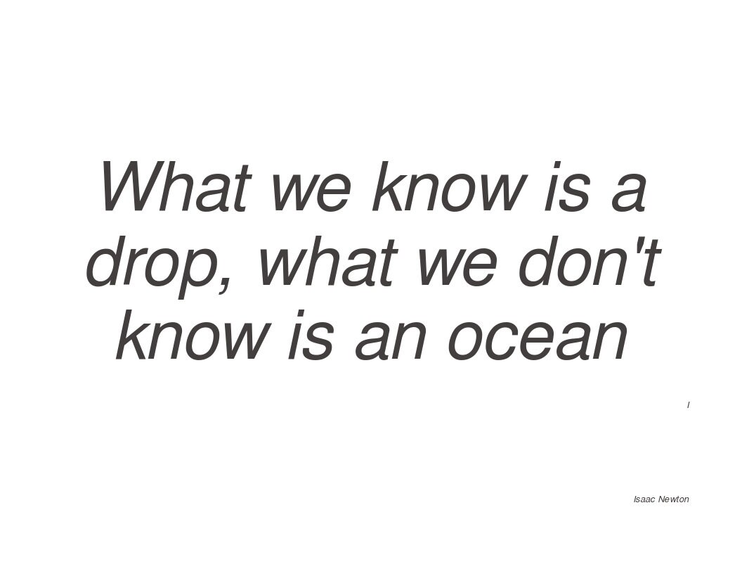 What We Know is a Drop, Isaac Newton Quote, PDF Printable, What We Know is a Drop Quotes, Sir