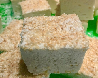 Toasted Coconut Homemade Marshmallows