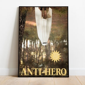 Anti-Hero Print, Midnights Poster, Retro Girly Wall Art, Funky Print, Dorm Room Decor, Swiftie Gift