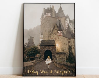 Was A Fairytale Print, Girly Wall Art, Preppy Wall Art, Dorm Room Decor Wall Art, Gift