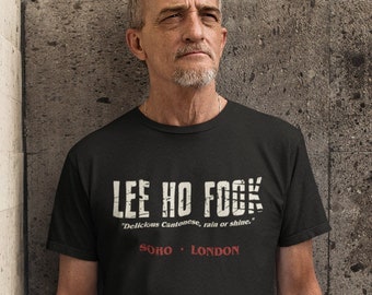 Lee Ho Fook Dark T-shirt Design Unisex Graphic Tee, Mens Werewolves Of London T Shirt, Womens Chinese Restaurant Tshirt Top