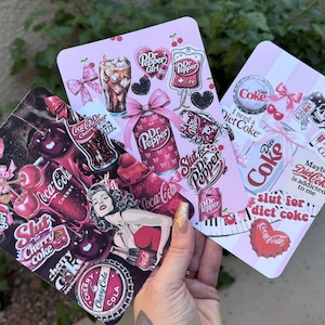 Coke Kindle INSERT | Poppin soda collection | Dr pepper cherry