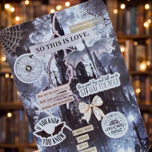 Kindle Insert for dark romance fantasy readers