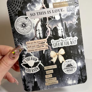 Kindle Insert | STFUATTDLAGG fantasy love stars dragon