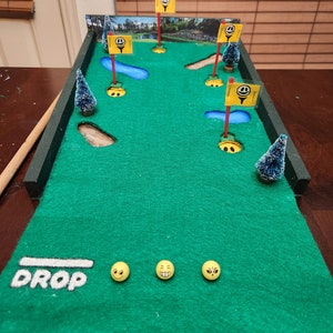 Cornhole Miniature Indoor Golf Family Game