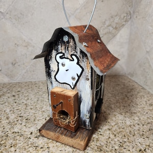 Rustic Barn Farmhouse Birdhouse