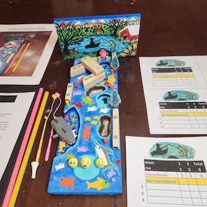 Mini Miniature Gift Golf Putting Desktop Game