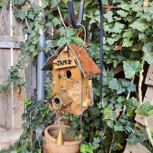 Rustic Church Birdhouse