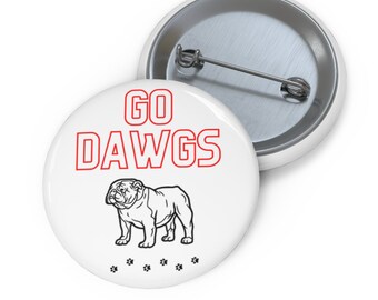 UGA Button National Champions, Georgia Bulldogs, Pin Sorority Merch Athens Gameday Accessory, Football Tailgate Outfit Alumni Gift, Mini