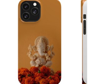 Ganesha iPhone Case, Hindu Phone Case, Ganpati, Indian Phone Case, Lord Ganesh Phone Case, Ultra Slim Case, Hindu Gift, Indian Wedding Garba