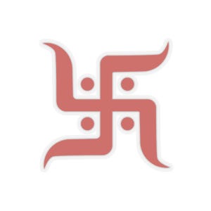 Hinduska swastyka pocałunek kalkomania, hinduskie wesele, om Shanti, buddyzm dżinizm hinduizm naklejka, Lord Ganesha, Diwali, Navrati, Pooja