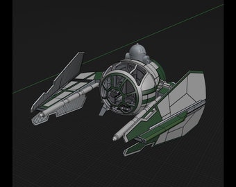 Articulado Master Star Fighter para escala 1.6 e 1.12