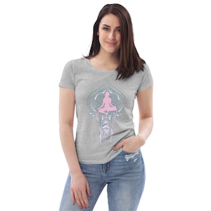 Women&#39;s fitted Yoga Shirt, Yoga Gift Shirt, Namaste Shirt, Gift for Yogi, Yoga Lover Shirt, Meditation Shirt, Yoga Tee,  Yoga Shirt