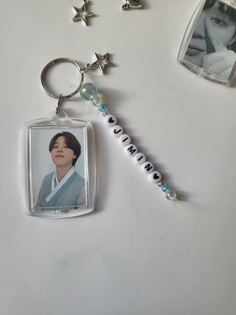 Jimin BTS Keychain Etsy