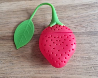 Strawberry Tea Leaf Infuser Reusable