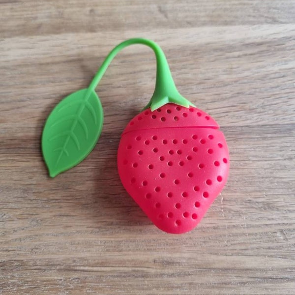 Strawberry Tea Leaf Infuser Reusable