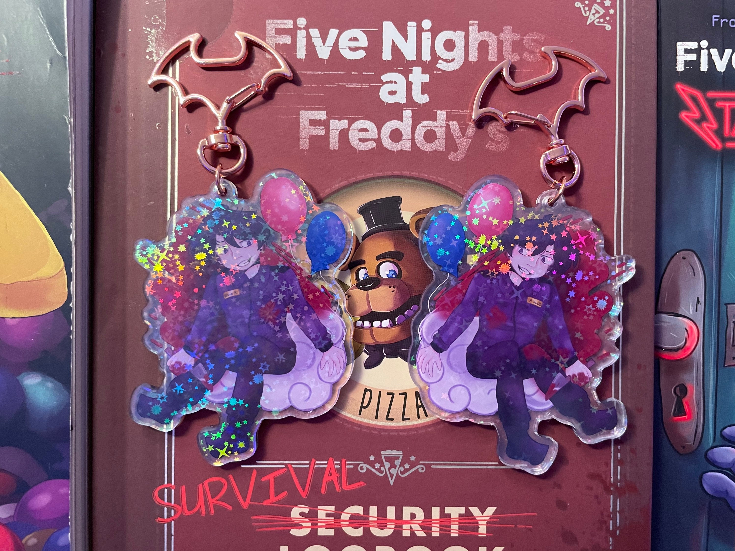 William Afton Charm/keychain FNAF Etsy