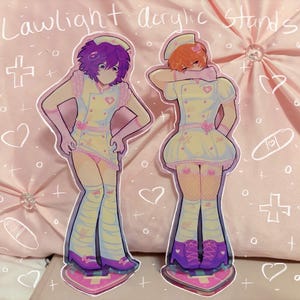 Lawlight Nurse Acrylic Stands !