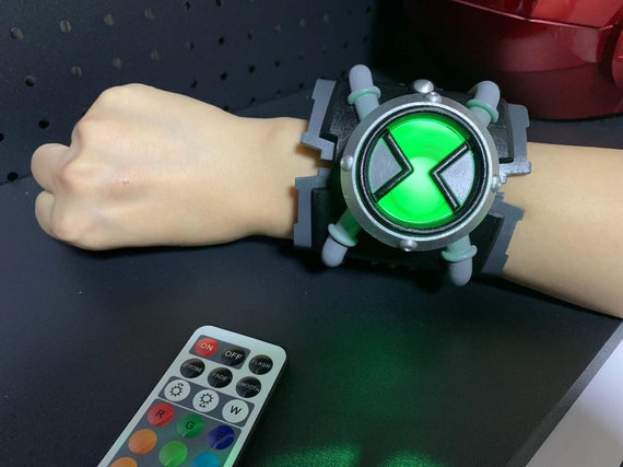 Ben 10 Omnitrix Watches Real Ben10 Watch Spin Bounce Snap 