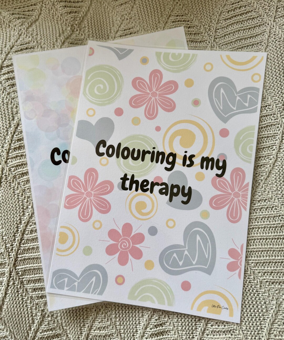 Colouring Book Protection Sheet | Colouring Protective Sheet ...