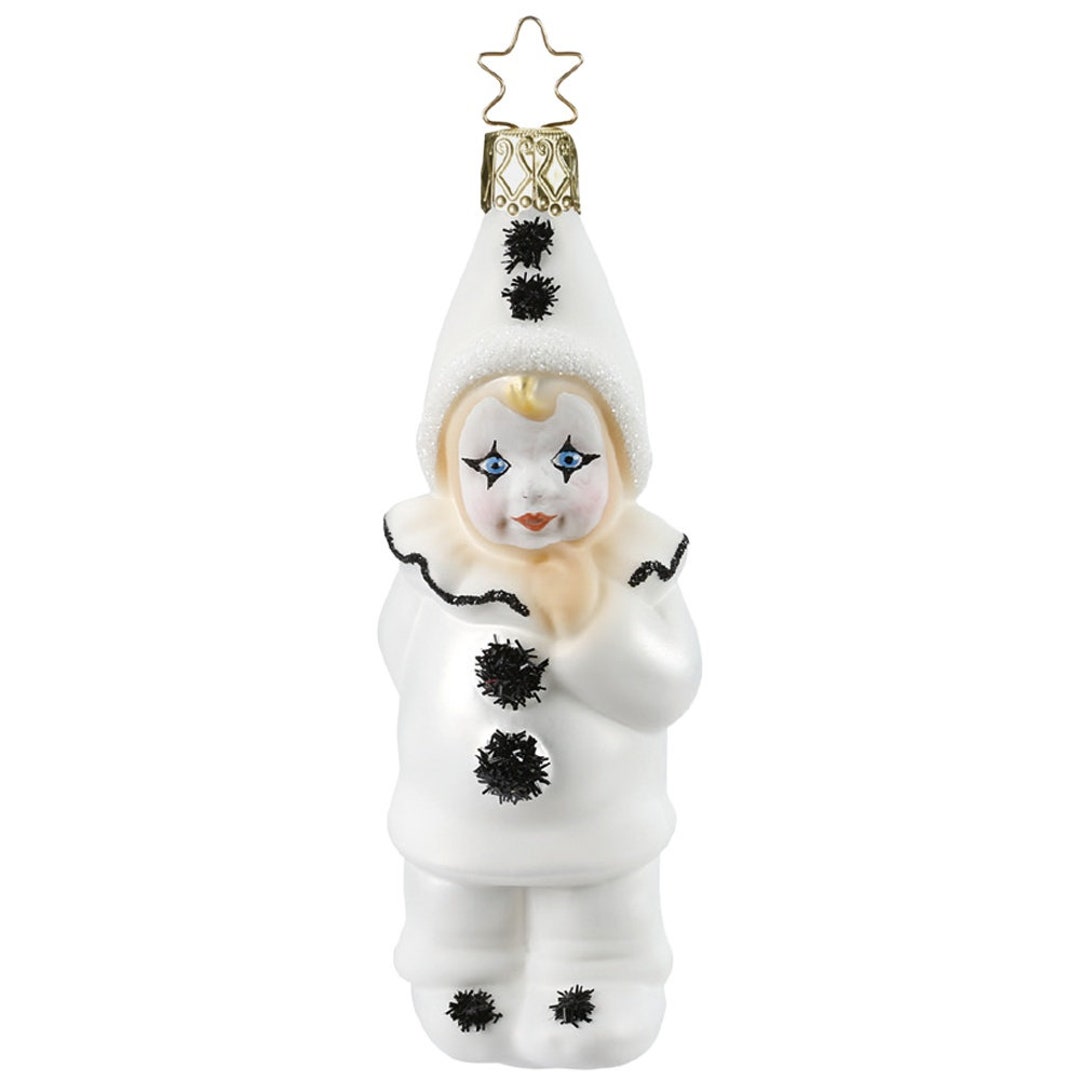 Pierrot Pedrolino 11.5 Cm Inge-glas Christmas Decorations - Etsy