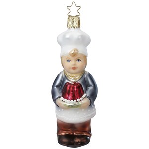 Bake, bake cake 12 cm Christmas decoration by Inge-Glas®