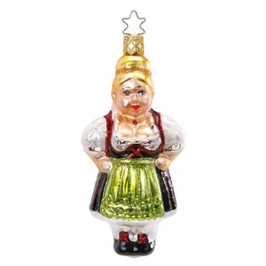 Resi Bavarian Christmas 12.5 cm Inge-Glas® Christmas decoration