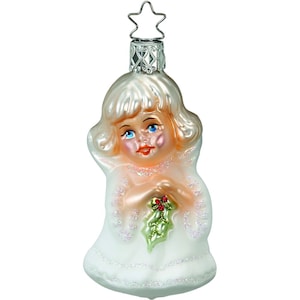 Dear little angel 9 cm biblical Inge-Glas Christmas decoration