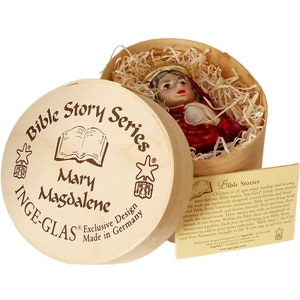 Mary Magdalene 8.5 cm Inge-Glas® Manufactory Glass Jewelry